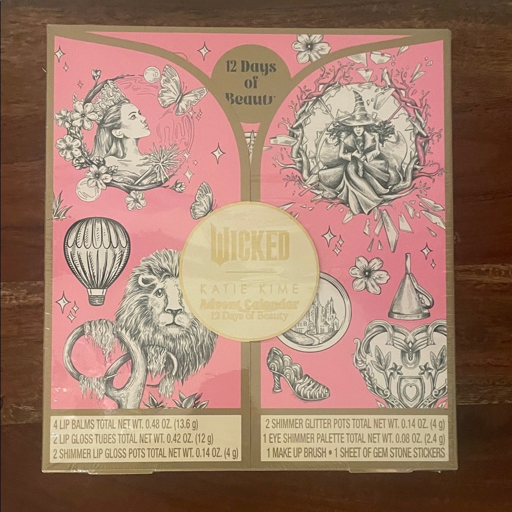 Wicked x Katie Kime 12 Days of Beauty Advent Calendar NWT Gift Set - Picture 2 of 9